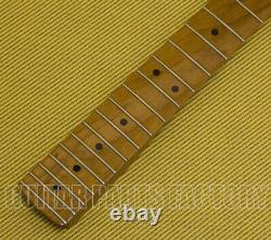 099-0402-920 Genuine Fender Roasted Maple Stratocaster Neck 12 Maple Flat Oval
