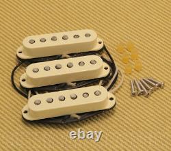 099-2117-000 Genuine Fender Original 57/62 White Stratocaster Strat Pickups Set