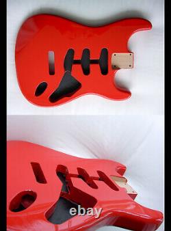 1-Piece STRAT Body / Alder / Candy Apple Red Red / Stratocaster- Fits Fender