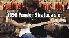1956 Fender Stratocaster Sunburst Guitar Of The Day
