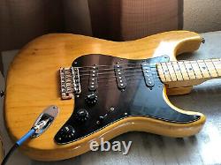 1976 Fender Stratocaster, Lux Case, Leather Strap-new