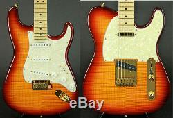 1993 Fender Custom Shop Flame Maple Top Stratocaster & Telecaster Set #18 of 50