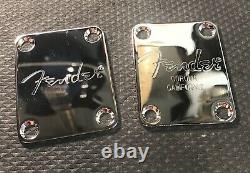 2 Pack Of Fender & Fender Corona California Neck Plate Replacements