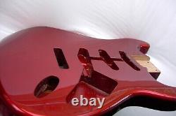 2-Piece ASH Stratocaster BODY 4.9 lbs /Candy Apple Red Fender Strat Specs