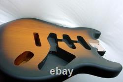 2-Piece -Stratocaster BODY 4.0 lbs /SUNBURST /Nitro Satin Fender Strat Specs