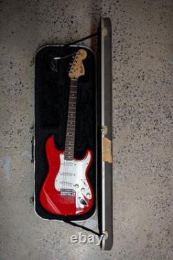 2003 Fender Stratocaster Maple Fat Red Wine