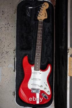 2003 Fender Stratocaster Maple Fat Red Wine