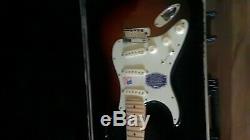 2012 American Fender Deluxe custom Stratocaster (left-handed)