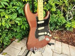 2016 Fender Deluxe Roadhouse Strat Stratocaster Classic Copper UNPLAYED