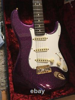 2018 Fender Custom Shop NAMM LTD Super Custom Deluxe Purple Sparkle Strat