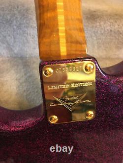 2018 Fender Custom Shop NAMM LTD Super Custom Deluxe Purple Sparkle Strat