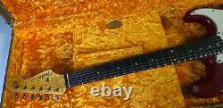 2020 Fender 1960 Stratocaster Heavy Relic Dakota Red Custom Shop Strat 7.7 lbs
