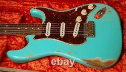 2020 Fender 1962 Stratocaster Heavy Relic Seafoam Green Custom Shop Strat OHSC
