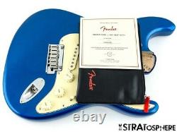 2020 Fender American Ultra Stratocaster Strat LOADED BODY USA Cobra Blue
