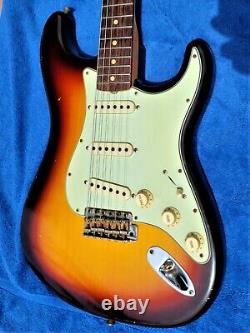 2020 Fender Custom Shop 1963 Stratocaster Journeyman Relic Sunburst