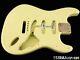 2021 American Fender Stratocaster Malmsteen, Strat Body Vintage White