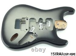 2021 Fender American Ultra Luxe Stratocaster HSS Floyd Strat BODY, Silver Burst