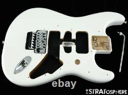 2021 Fender Player FLOYD ROSE Stratocaster Strat BODY & HARDWARE Polar White