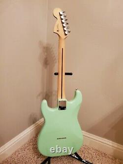 2021 Strat Build Hardtail Fender Invader Surf Green Tom Delonge Style