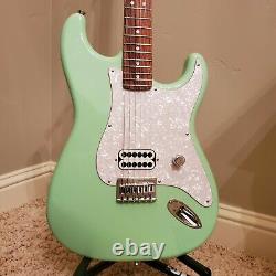 2021 Strat Build Hardtail Fender Invader Surf Green Tom Delonge Style