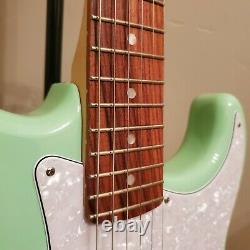 2021 Strat Build Hardtail Fender Invader Surf Green Tom Delonge Style