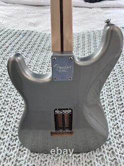 2022 American Fender Channel Bound Neck Stratocaster/silver