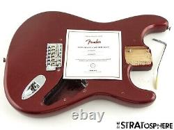 2022 American Performer Fender Stratocaster Strat BODY & HARDWARE USA Aubergine