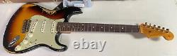 2022 Fender 62 Stratocaster Heavy Relic Modern Specs Sunburst Custom Shop 7.6lbs