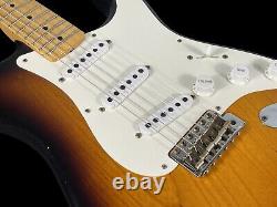 2022 Fender Stratocaster 1955 Custom Shop Journeyman Relic 2-tone Sunburst