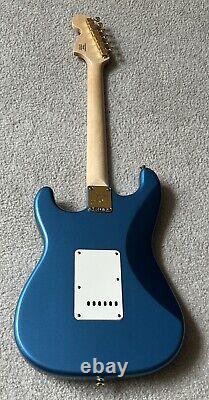 2022 RARE 40th Anniversary Squier by Fender Stratocaster Lake Placid Blue MINT