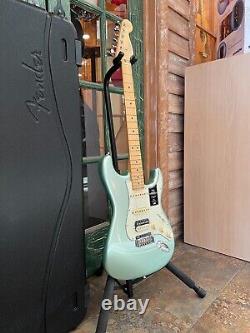 2023 Fender American Professional II Stratocaster HSS Mystic Surf Green with Case
