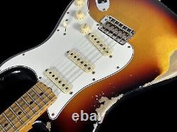 2023 Fender Stratocaster 1969 Custom Shop 69 Strat Heavy Relic 3-color Sunburst