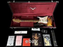 2023 Fender Stratocaster 1969 Custom Shop 69 Strat Heavy Relic 3-color Sunburst