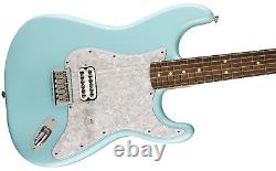 2023 Fender Tom DeLonge Stratocaster Electric Guitar Daphne Blue Incl. Gig Bag