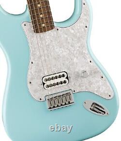 2023 Fender Tom DeLonge Stratocaster Electric Guitar Daphne Blue Incl. Gig Bag