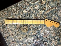 2023 Licensed Fender Stratocaster Neck 1968 Maple Cap Musikraft