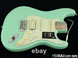 21 American Performer Fender HSS Stratocaster Strat LOADED BODY USA Surf Green