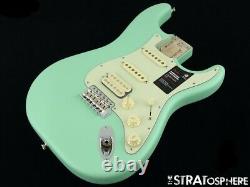 21 American Performer Fender HSS Stratocaster Strat LOADED BODY USA Surf Green