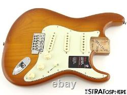 22 American Performer Fender Stratocaster Strat LOADED BODY USA Honeyburst