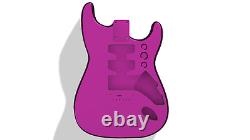 3D Printed Fender Stratocaster Guitar Body, Custom Design, Standard Hardtail