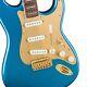 40th Anniversary Squier Stratocaster Gold Edition Lake Placid Blue