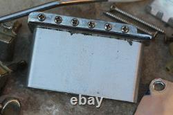 54-64' Vintage style aged Hardware Accessorie Set incl. Tremolo fits Fender