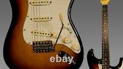 60's Inspired Custom SSS Electric Guitar with Gator Case Strat Style Full Custom