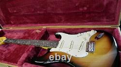 60's Inspired Custom SSS Electric Guitar with Gator Case Strat Style Full Custom