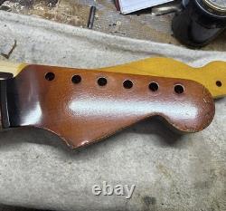 62 Stratocaster neck To Order vintage Fender specs custom heavy relic loaded