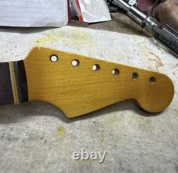 62 Stratocaster neck To Order vintage Fender specs custom heavy relic loaded
