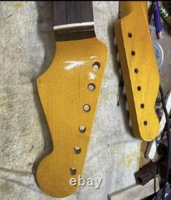 62 Stratocaster neck To Order vintage Fender specs custom heavy relic loaded