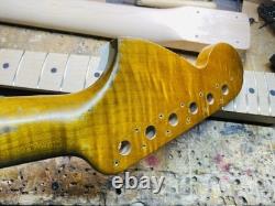 69 Stratocaster neck AAA Flame vintage Fender specs custom hand made Relic