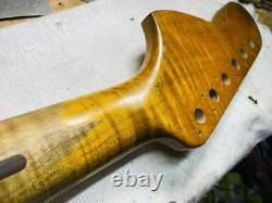 69 Stratocaster neck AAA Flame vintage Fender specs custom hand made Relic