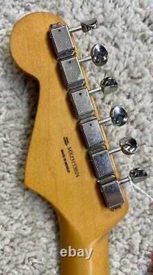 70th Anniversary Fender Player Stratocaster, Rosewood Fretboard, Nebula Noir MIM